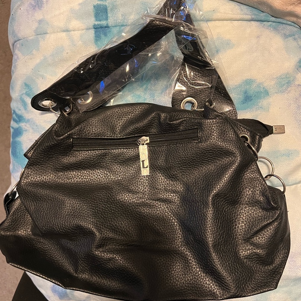 Polo black purse new